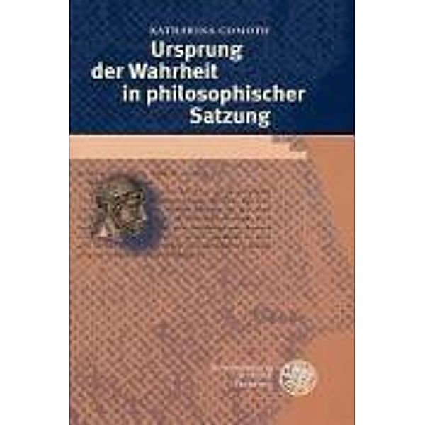 Comoth, K: Ursprung der Wahrheit in philosophischer Satzung, Katharina Comoth