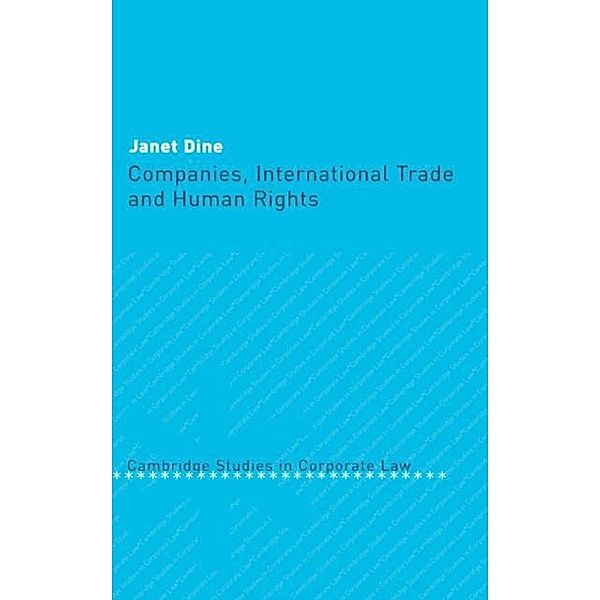 Companies, International Trade and Human Rights, Janet Dine
