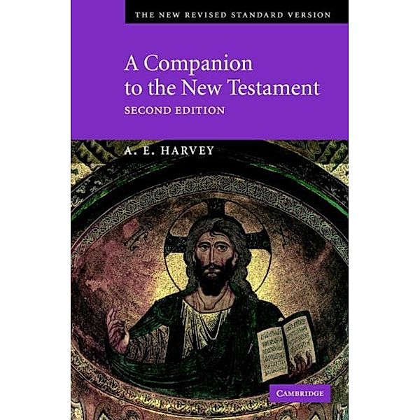 Companion to the New Testament, A. E. Harvey