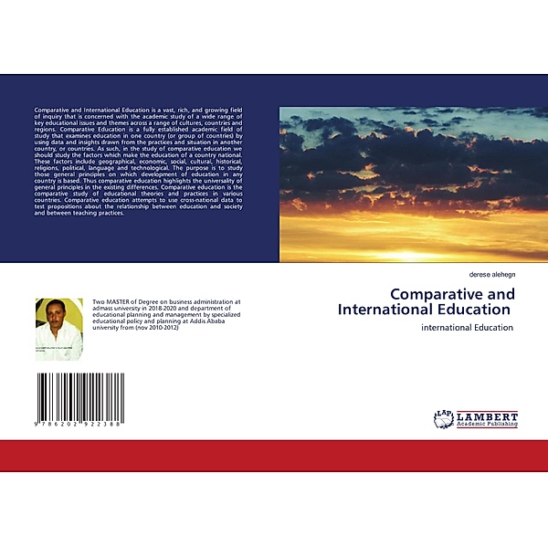 Comparative and International Education, Derese Alehegn