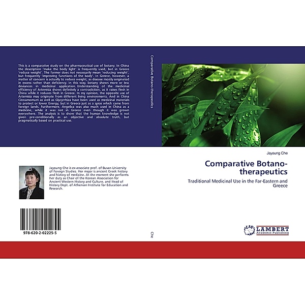 Comparative Botano-therapeutics, Jayoung Che