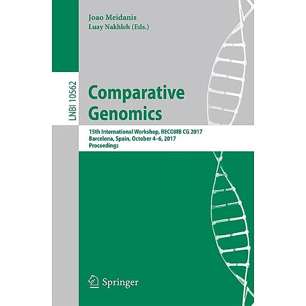 Comparative Genomics / Lecture Notes in Computer Science Bd.10562