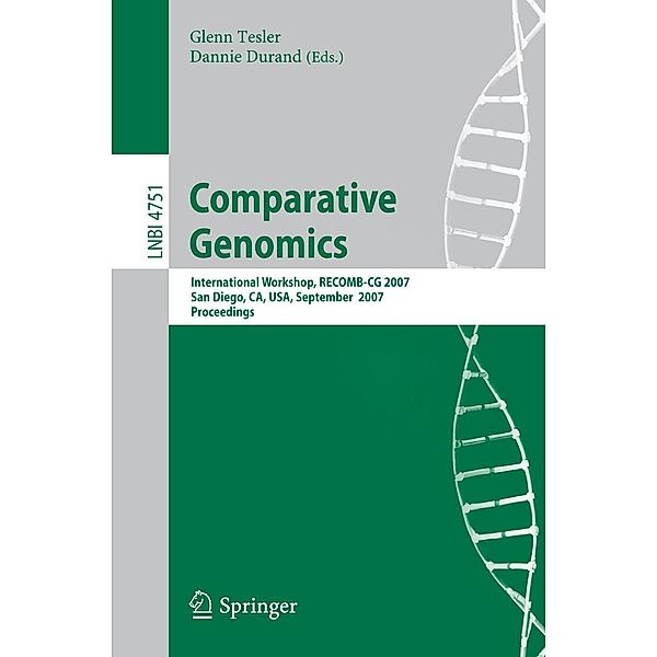 Comparative Genomics / Lecture Notes in Computer Science Bd.4751