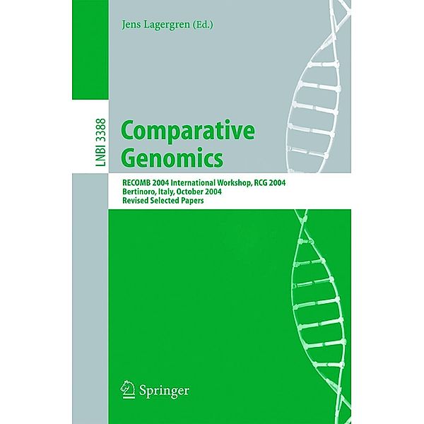 Comparative Genomics / Lecture Notes in Computer Science Bd.3388