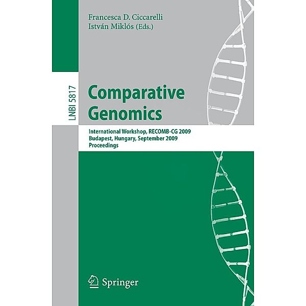 Comparative Genomics / Lecture Notes in Computer Science Bd.5817