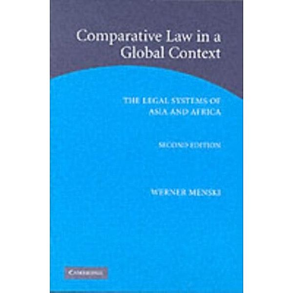 Comparative Law in a Global Context, Werner F. Menski
