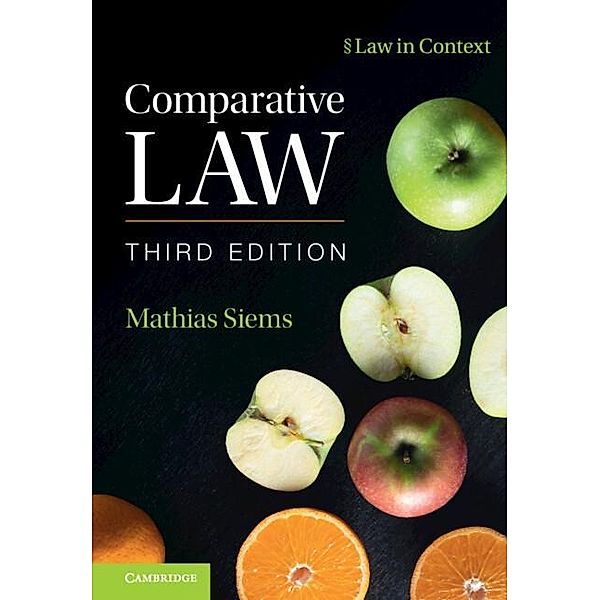 Comparative Law / Law in Context, Mathias Siems