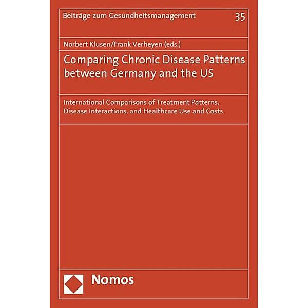Comparing Chronic Disease Patterns between Germany and the US