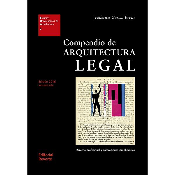Compendio de arquitectura legal / Estudios Universitarios de Arquitectura (EUA), Federico García Erviti