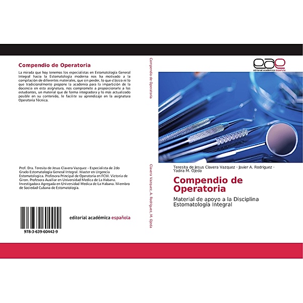 Compendio de Operatoria, Teresita de Jesus Clavera Vazquez, Javier A. Rodriguez, Yadira M. Ojeda