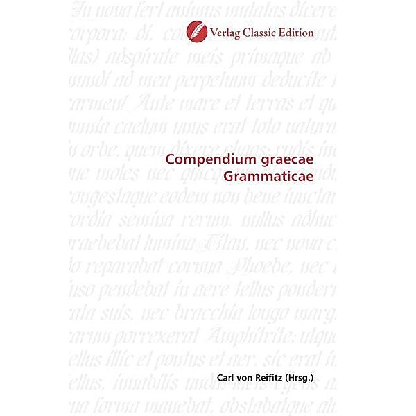 Compendium graecae Grammaticae