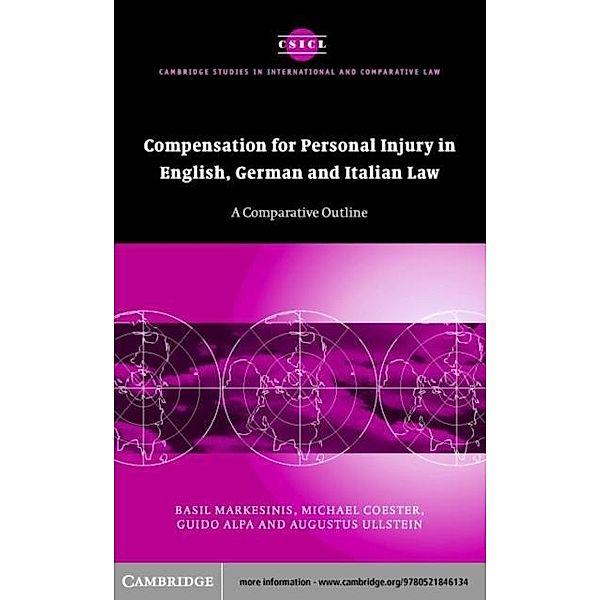 Compensation for Personal Injury in English, German and Italian Law, Basil Markesinis