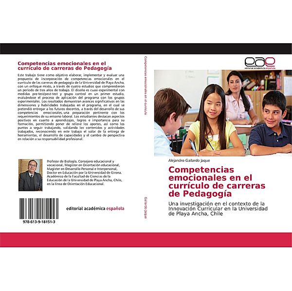 Competencias emocionales en el currículo de carreras de Pedagogía, Alejandro Gallardo Jaque