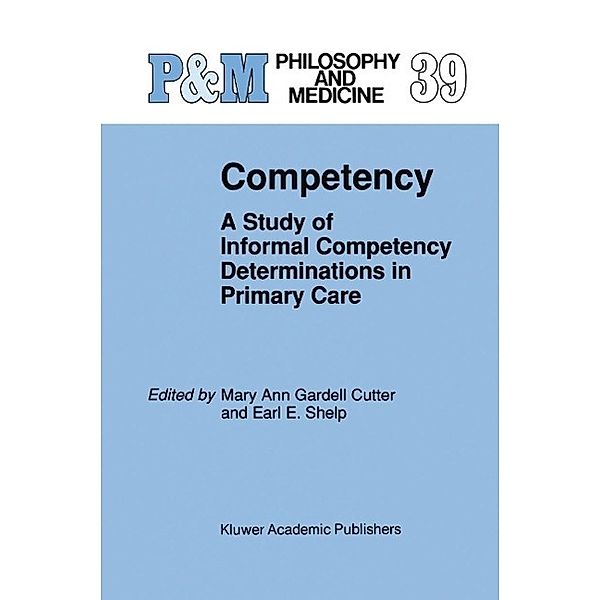 Competency / Philosophy and Medicine Bd.39