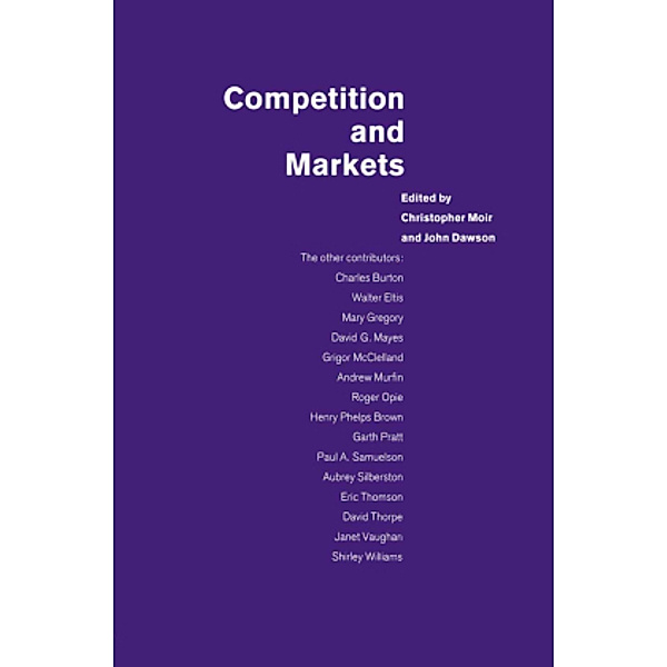 Competition and Markets, John Dawsond