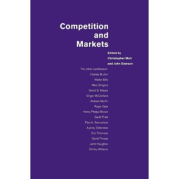Competition and Markets, John Dawsond
