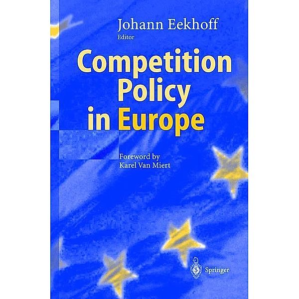 Competition Policy in Europe, K. Van Miert