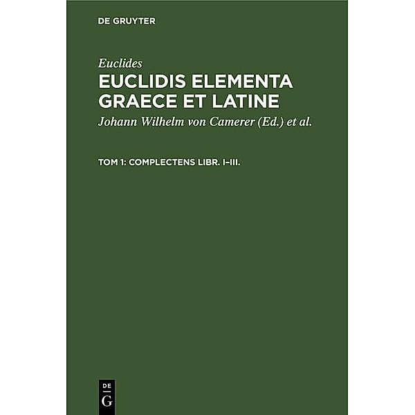Complectens Libr. I-III., Euclides