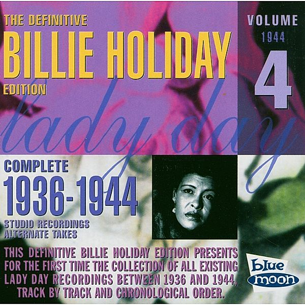 Complete 1936-1944 Vol.4, Billie Holiday
