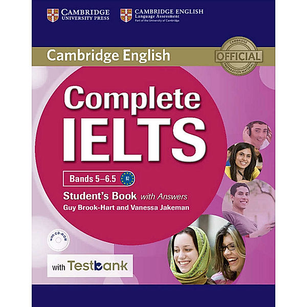 Complete IELTS - Bands 5-6.5 B2. Student's Book with answers, with CD-ROM and Testbank