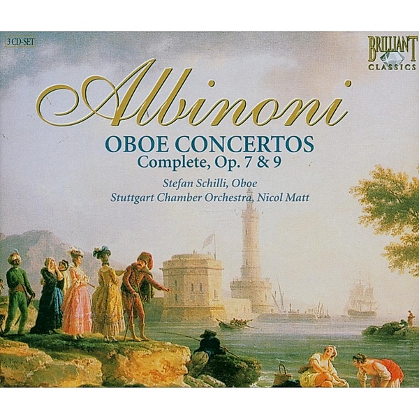 Complete Oboe Concertos Op.7 & 9, Stefan Schilli, Nicol Matt, Sgko