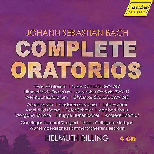 Complete Oratorios, H.Rilling, Gächinger Kantorei, Bach-Collegium