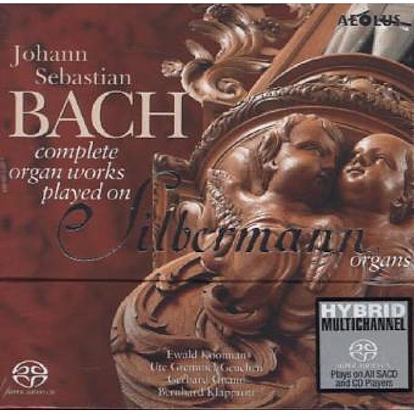 Complete Organ Works played on Silbermann organs,19 Super-Audio-CDs (Hybrid), Johann Sebastian Bach
