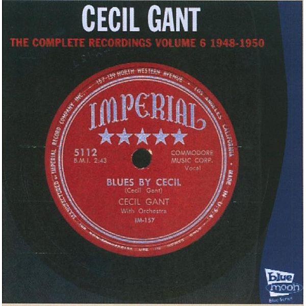 Complete Recordings 6, Cecil Gant