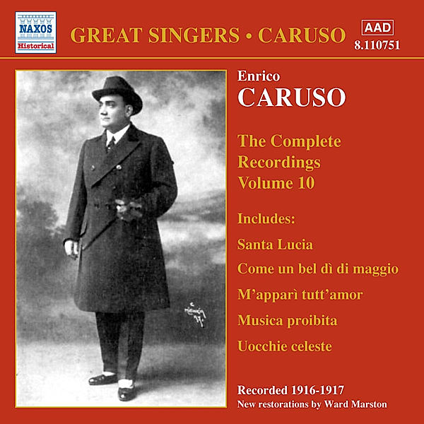 Complete Recordings Vol.10, Enrico Caruso