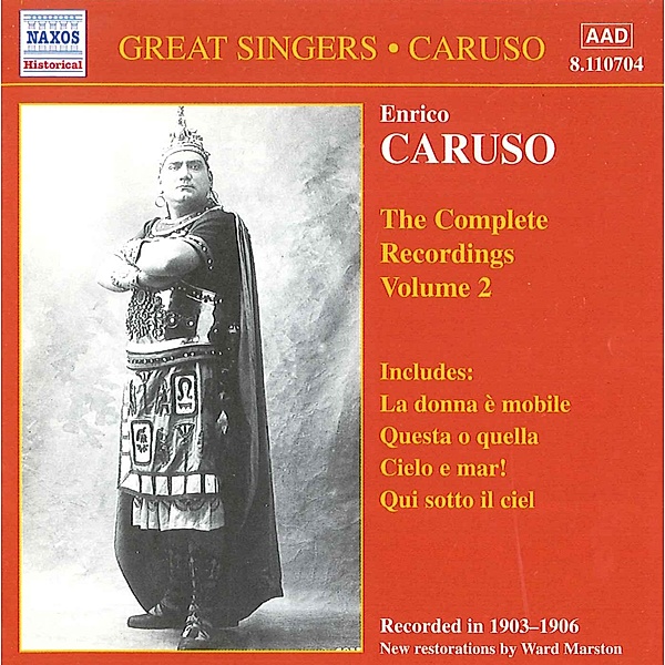 Complete Recordings Vol.2, Enrico Caruso