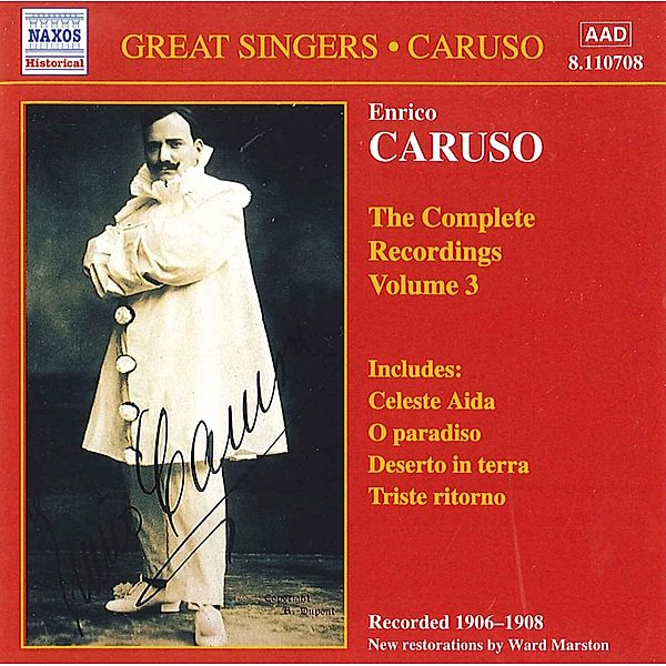 Complete Recordings Vol.3, Enrico Caruso