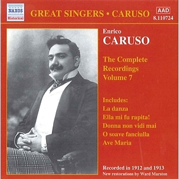 Complete Recordings Vol.7, Enrico Caruso