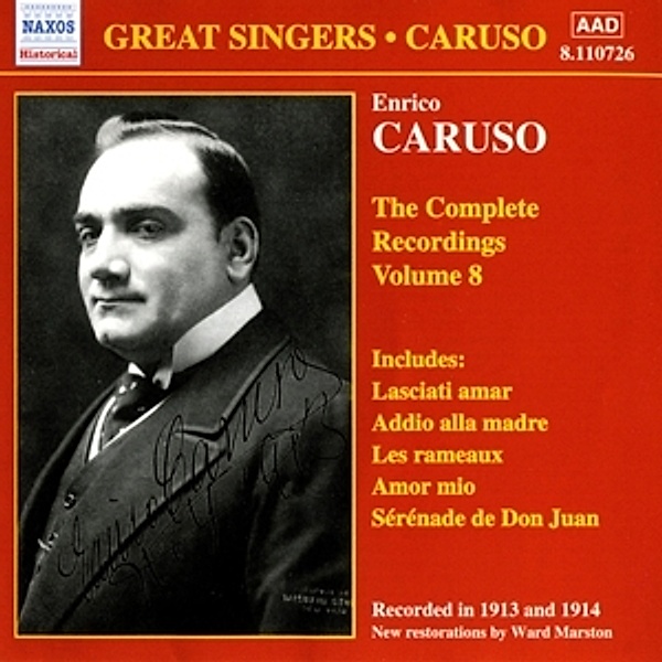 Complete Recordings Vol.8, Enrico Caruso