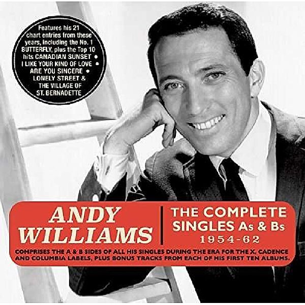 Complete Singles As & Bs 1954-62, Andy Williams