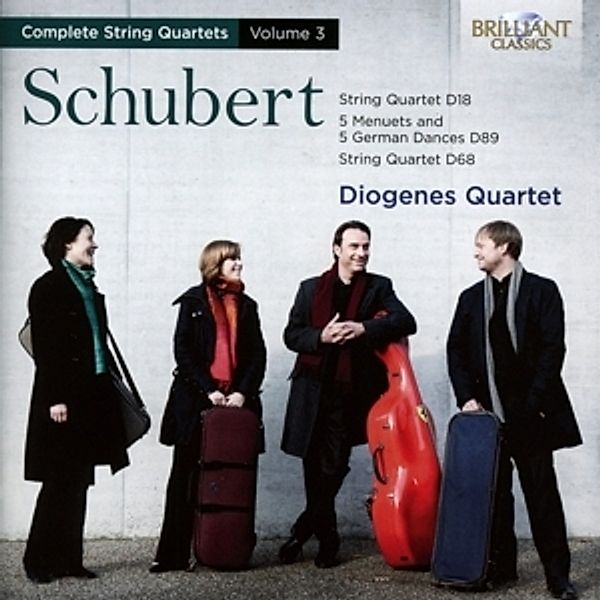 Complete String Quartets Vol.3, Franz Schubert
