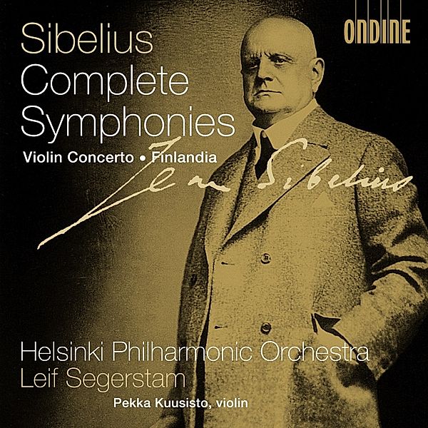 Complete Symphonies/Violin Cto./Finlandia, Helsinki PO, Segerstam, Kuusisto, Pk