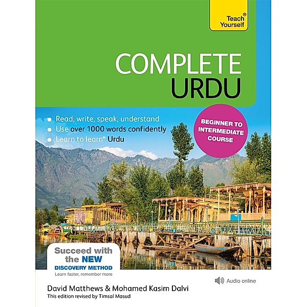 Complete Urdu Book. Audio online: Teach Yourself, David Matthews, Mohamed Kasim Dalvi