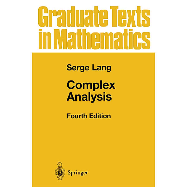 Complex Analysis, Serge Lang