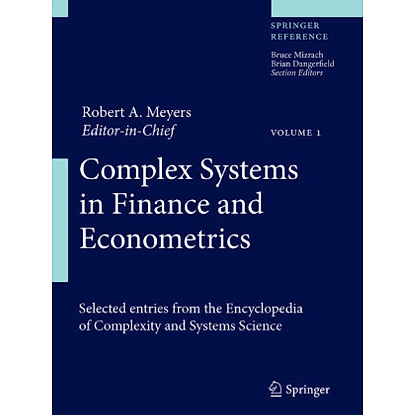 Complex Systems in Finance and Econometrics, m. 1 Buch, m. 1 E-Book, 2 Teile