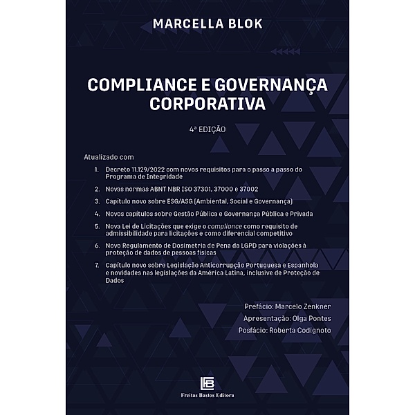 Compliance e Governança Corporativa, Marcella Blok