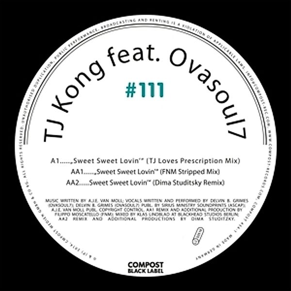 Compost Black Label 111, Tj Kong Feat. Ovasoul7