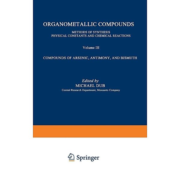 Compounds of Arsenic, Antimony, and Bismuth / Organometallic Compounds Bd.1-3 / 3