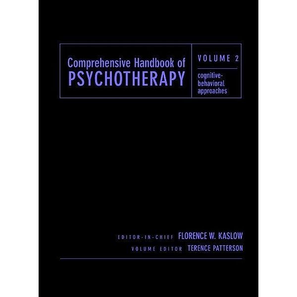 Comprehensive Handbook of Psychotherapy, Volume 2, Cognitive-Behavioral Approaches