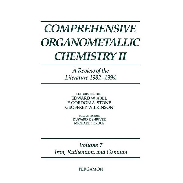 Comprehensive Organometallic Chemistry II, Volume 7