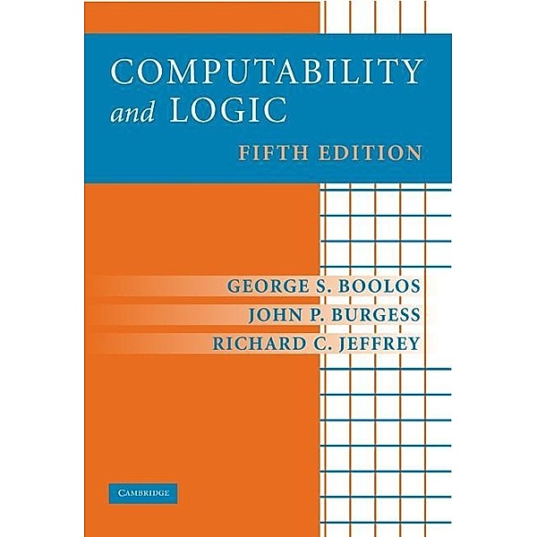 Computability and Logic, George S. Boolos