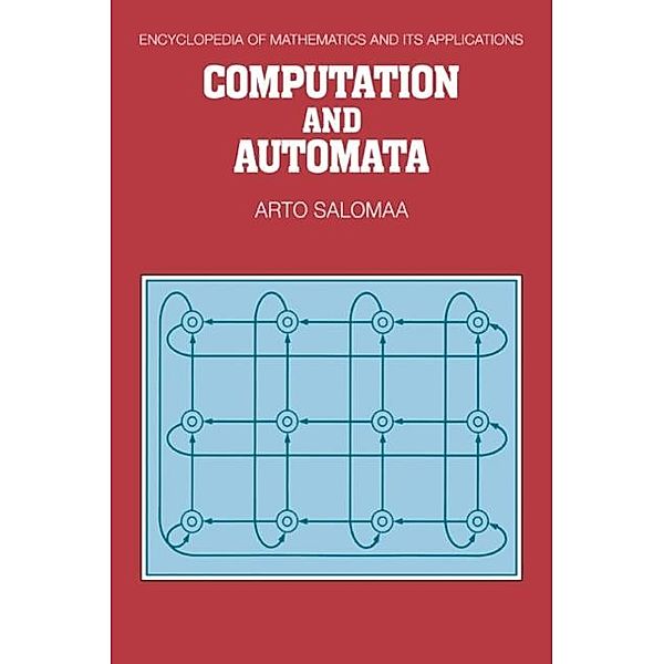 Computation and Automata, Arto Salomaa