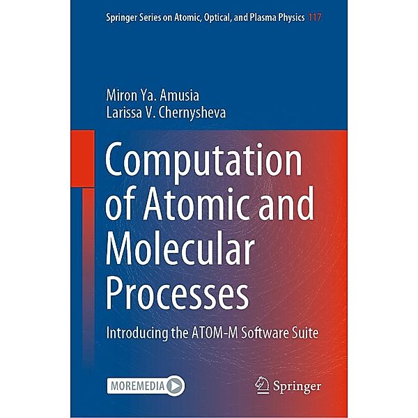 Computation of Atomic and Molecular Processes / Springer Series on Atomic, Optical, and Plasma Physics Bd.117, Miron Ya. Amusia, Larissa V. Chernysheva