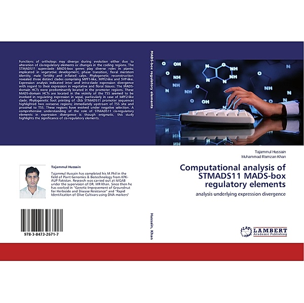 Computational analysis of STMADS11 MADS-box regulatory elements, Tajammul Hussain, Muhammad Ramzan Khan