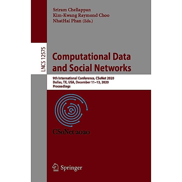 Computational Data and Social Networks / Lecture Notes in Computer Science Bd.12575