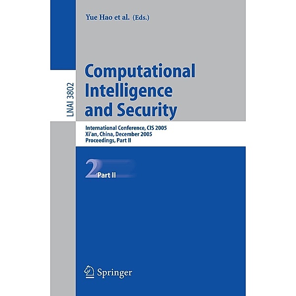 Computational Intelligence and Security / Lecture Notes in Computer Science Bd.3802